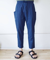 Audience | AUDIENCE（オーディエンス）　　ソフトリネンキャンバスガーデニングイージーパンツ NVY(その他パンツ)