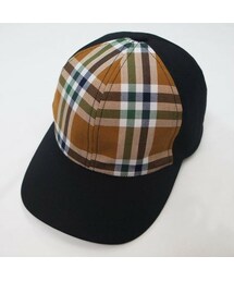 NEVER TRUST | NEVERTRUST（ネバートラスト）　　Casual Check Cap Check×BLKチェックキャップ　BRN(キャップ)