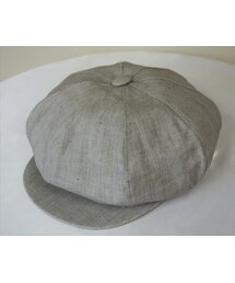 Retter | RETTER（レッター）　　Asacasumi 墨染めリネンキャスケット Ltgry(キャスケット)