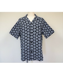 JAPAN BLUE JEANS | JAPAN BLUE JEANS(ジャパンブルージーンズ) Asanoha Bassen Shirt 麻の葉抜染オープンシャツ ID(シャツ/ブラウス)