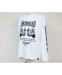 NEVER TRUST | NEVERTRUST（ネバートラスト）　　スクータースキンズL/STシャツ WHT(Tシャツ/カットソー)