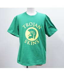 NEVER TRUST | NEVERTRUST（ネバートラスト）　　TROJAN SKINS T SHIRT17 トロージャンTシャツ１７ GRN(Tシャツ/カットソー)