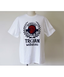 NEVER TRUST | NEVERTRUST（ネバートラスト）　　TROJAN WARRIOR Tシャツ トロージャンT WHT(Tシャツ/カットソー)