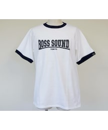 NEVER TRUST | NEVERTRUST（ネバートラスト）　　BOSS SOUND リンガーTシャツ WHT/NVY(Tシャツ/カットソー)