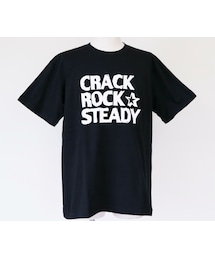 NEVER TRUST | NEVERTRUST（ネバートラスト）　　CRACK ROCK STEADY T クラックロックステディーTシャツ BLK(Tシャツ/カットソー)