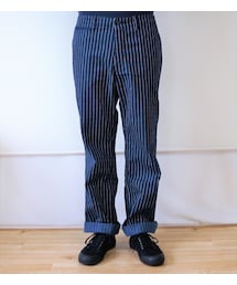 JAPAN BLUE JEANS | JAPAN BLUE JEANS（ジャパンブルージーンズ）　　ブルックリントラウザー・オールドヒッコリーストライプ(その他パンツ)