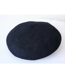 EDO HAT（エドハット）　　バスクベレー大判 BLK(ハンチング/ベレー帽)