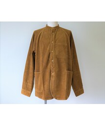 JAPAN BLUE JEANS | JAPAN BLUE JEANS(ジャパンブルージーンズ) コーデュロイノーカラーシャツジャケット BE(その他アウター)