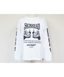 NEVER TRUST | NEVERTRUST（ネバートラスト）　　スクータースキンズL/STシャツ WHT(Tシャツ/カットソー)