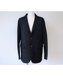 Audience | AUDIENCE（オーディエンス）　　ダンボールスエード２Bジャケット BLK(ノーカラージャケット)