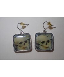 ドクロピアス(ピアス（両耳用）)