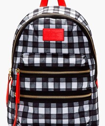 Marc by Marc Jacobs | Check backpack with orange handle (バックパック/リュック)