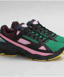 Adidas x raf simons | Green mesh with pink panels (スニーカー)