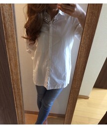 ZARA | 白シャツはかかせないぜっっキラ(シャツ/ブラウス)