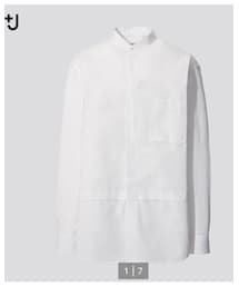 UNIQLO | スタンドカラーシャツ:L/3990円+tax(シャツ/ブラウス)