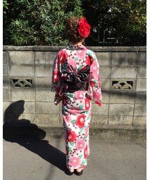 帯可愛い❤️ | 浴衣