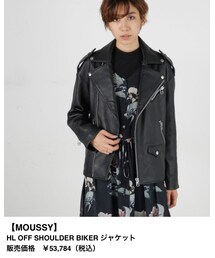 MOUSSY | ライダースジャケット