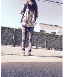 BEAMS | ドット柄Tシャツ(Tシャツ/カットソー)