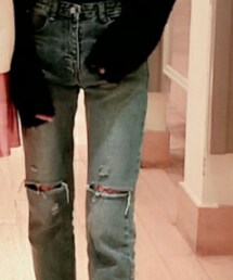 💙 | デニムパンツ