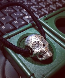 スカルゴムバンド(ヘアバンド)