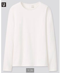 UNIQLO | ヒートテックコットンクルーネックT(長袖)(Tシャツ/カットソー)