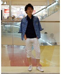 肩がけ☺ | シャツ/ブラウス