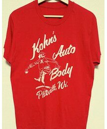 esconDescon | Tシャツ レッド(Tシャツ/カットソー)