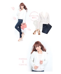 ジャケットを着まわし👚💕 | その他