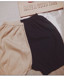 バイカラーカボチャパンツ(その他パンツ)