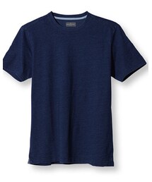L.L.Bean | llbean signature indigo texcherd knit(Tシャツ/カットソー)