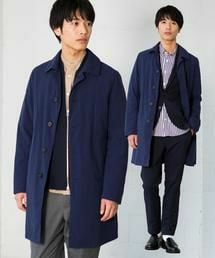 green label relaxing | NM◆ナイロンオックス ステンカラーコート ＜機能性生地＞ ◆(ステンカラーコート)