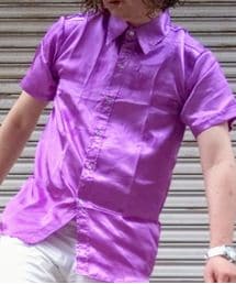 Paul Smith |  サテン半袖シャツ(シャツ/ブラウス)