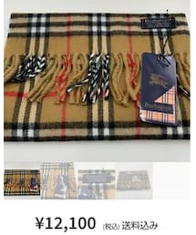 BURBERRY |  バーバリーカシミヤマフラー(マフラー)