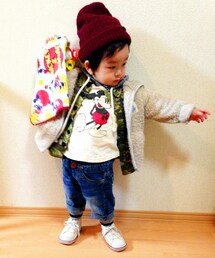 B:MING by BEAMS | グダグダの撮影(>_<)
お出掛けはボアジャケットを着て

(ニットキャップ/ビーニー)