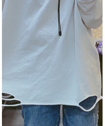 oversized 破壞白t | Tシャツ/カットソー