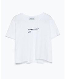 ZARA | Tシャツ/カットソー