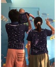 よく見るとジンベイザメ | 家族でお揃い♡(Tシャツ/カットソー)