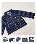 @laulea_shopの「ジャケット/アウター(デニムジャケット)」