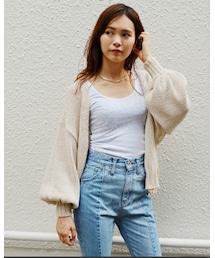 via j | カーディガン/ボレロ