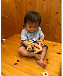 何やら一生懸命だ🙈 | トップス