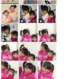2歳6ヶ月 いつもお姉ちゃんと一緒 | トップス