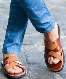 BEAUTY&YOUTH UNITED ARROWS | BY∴ クロスコンビ サンダル14ss(サンダル)