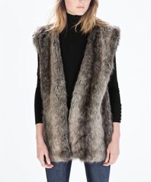 ZARA | ファーベスト(その他アウター)