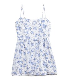 FOREVER 21 | 水色 花柄ワンピ(ワンピース)