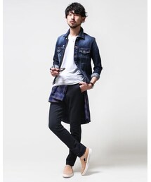 NANO universe | junhashimoto nano・universe/ ナロースラックス(その他パンツ)