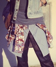 meeh | Shirt scarf apron(ストール/ショール)