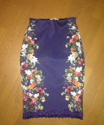 ZARA | 花柄ペンシルスカート(スカート)