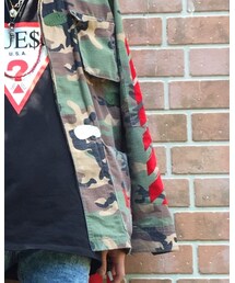 off white | ミリタリージャケット