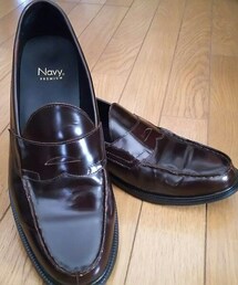 NAVY premium | 本革ローファー(ドレスシューズ)