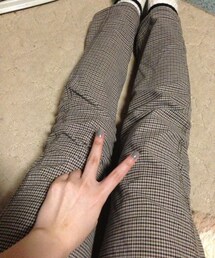 LEPSIM | チェックのパンツ(その他パンツ)